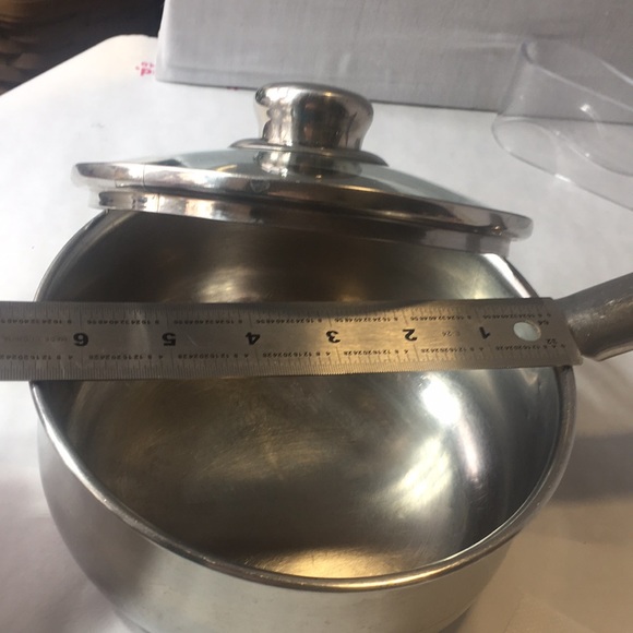 Revere Ware SX stainless with copper disk bottom 1 1/2 quart - Picture 6 of 9